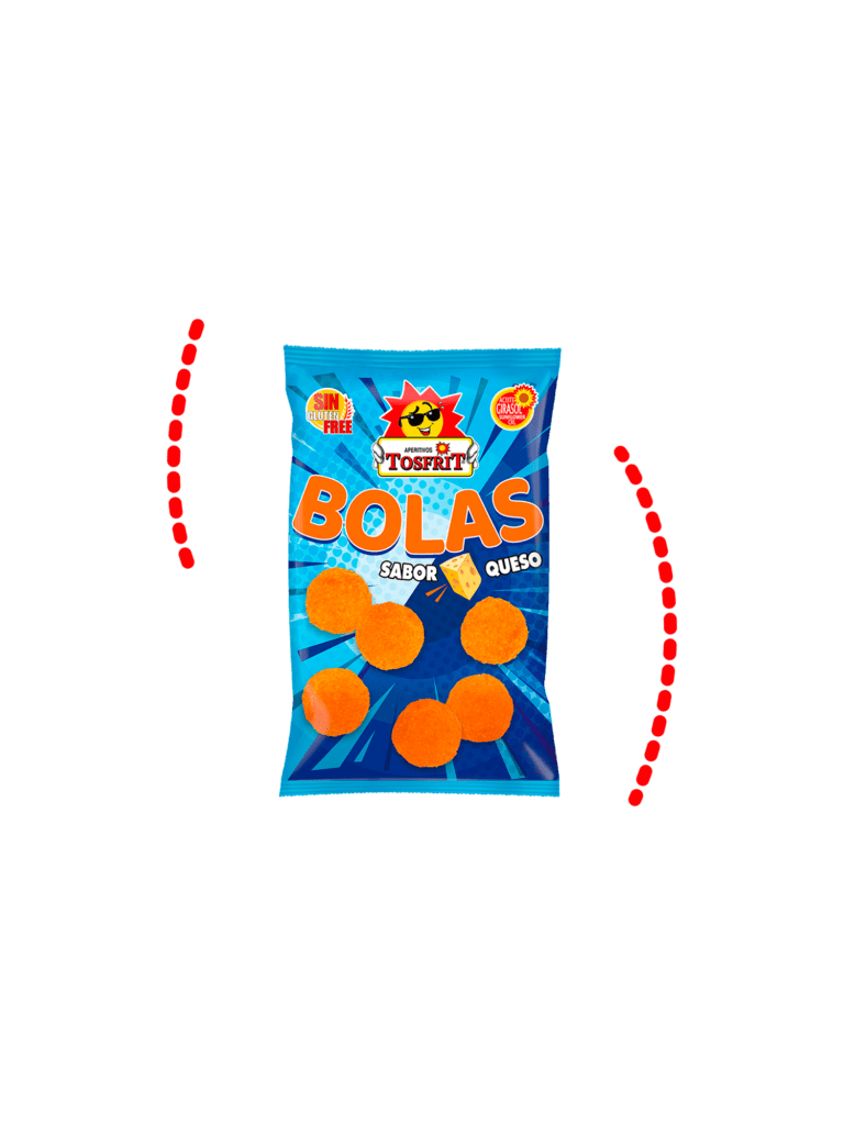 BOLAS SABOR QUESO (35 GMS C-18 UDS)