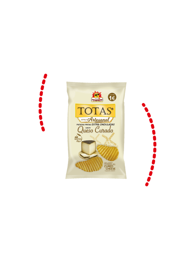 TOTAS EXTRACRUJIENTE OND. QUESO CURADO TOSFRIT (100 GMS)