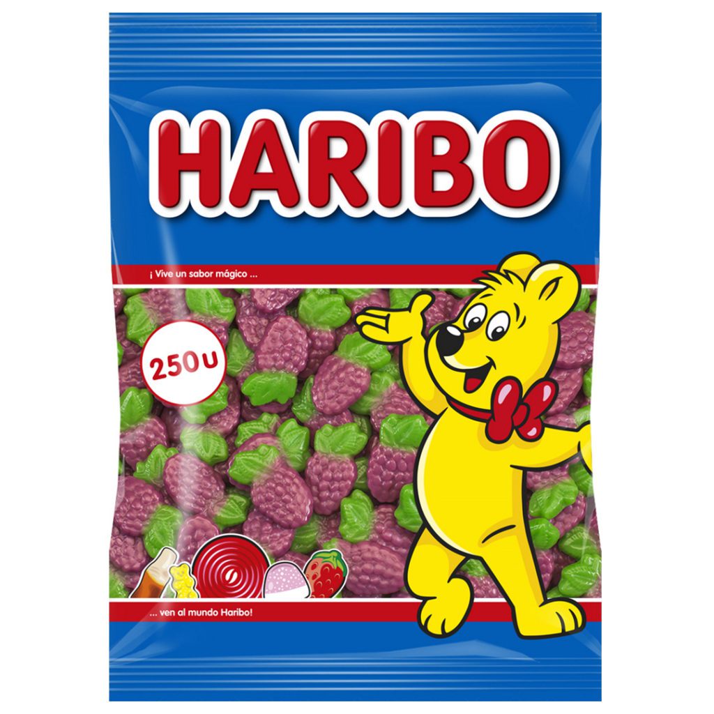 HARIBO 250 MORA SILVESTRE 6x250PZS