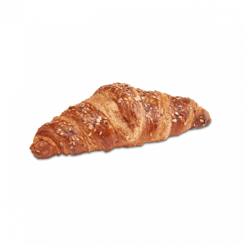 CROISSANT MULTICEREALES MANTEQUILLA FERMENTADA 80GM 1x80PZS