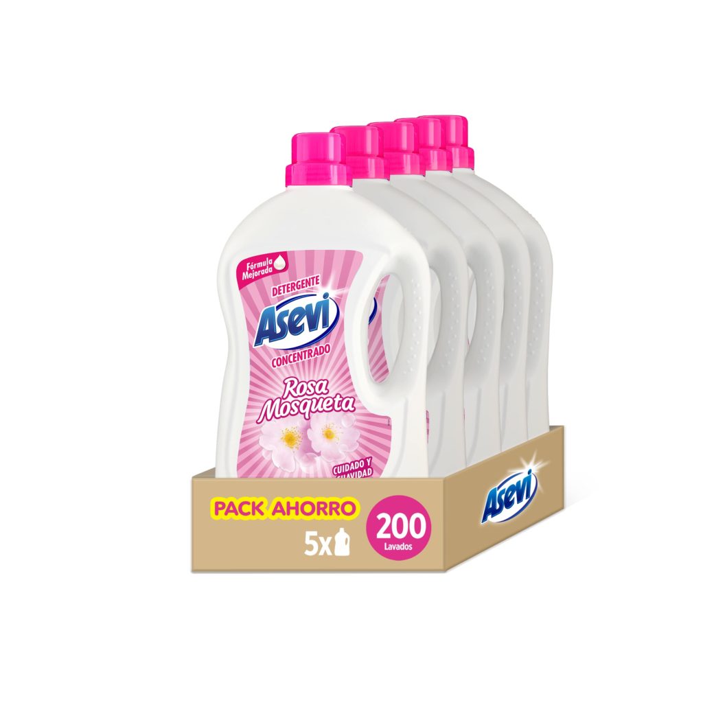 ASEVI DETERGENTE ROSA MOSQUETA 5x2.0400