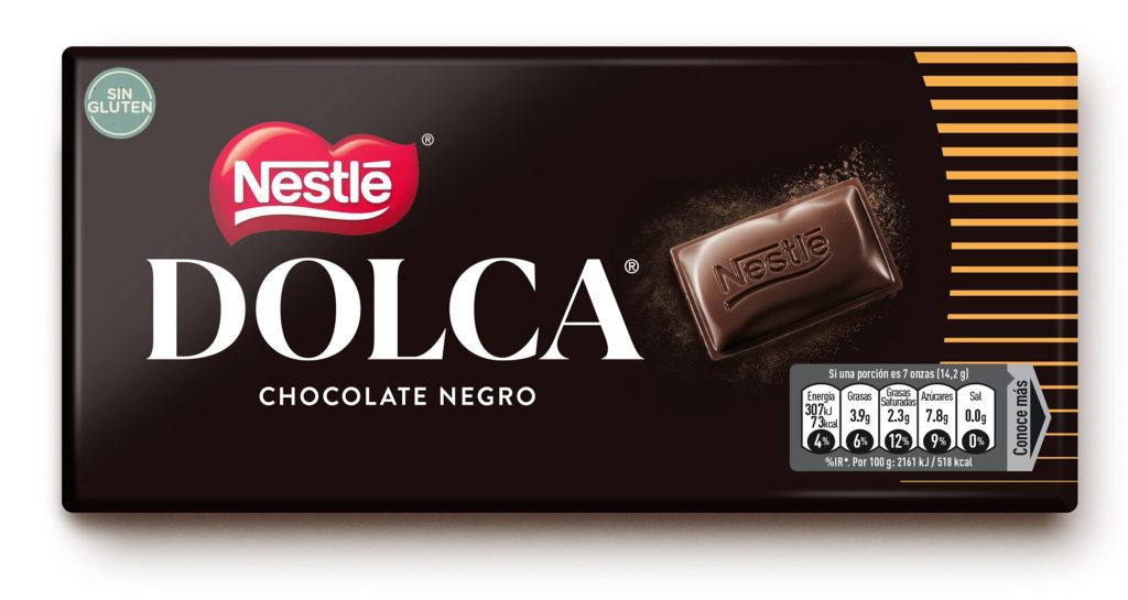 NESTLE TABLETA DOLCA NEGRO 34x100 GMS