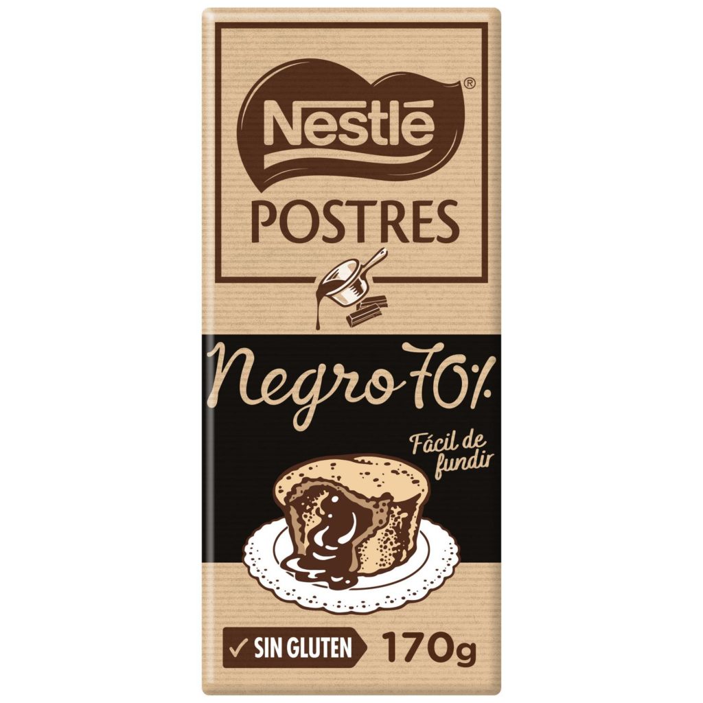 NESTLE TABLETA POSTRES 70% 16x170 GMS