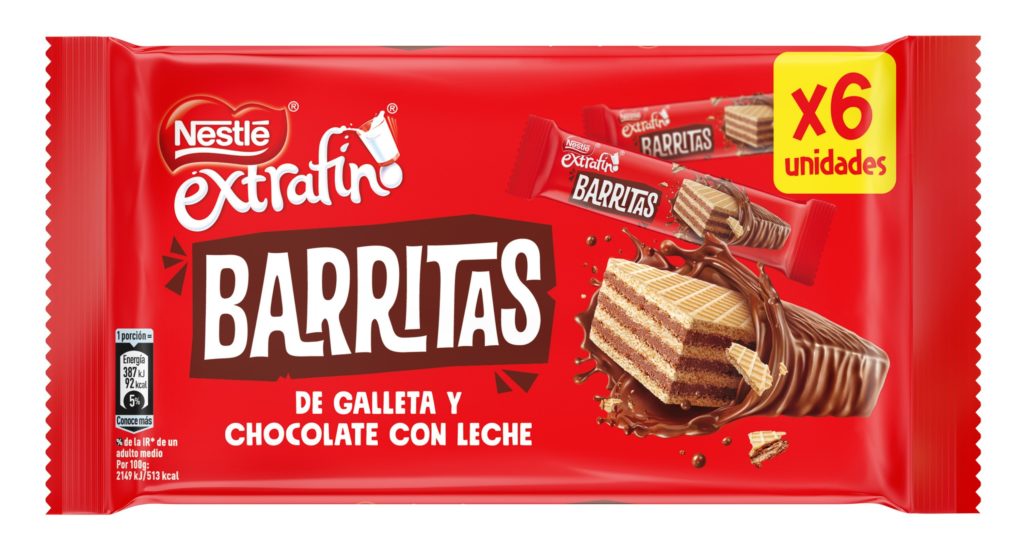 NESTLE BARRITAS EXTRAFINO 14x6x18 GMS