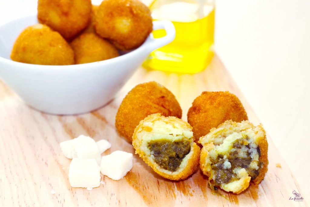 DAVIGEL BOCADITOS DE PATATA RELLENO DE ESPINACA Y QUESO DE CABRA