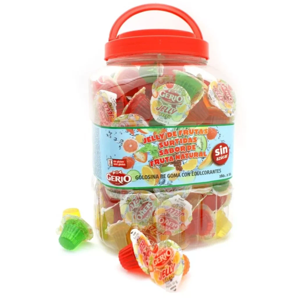 TARRINAS JELLY FRUTAS (6x160PZS)