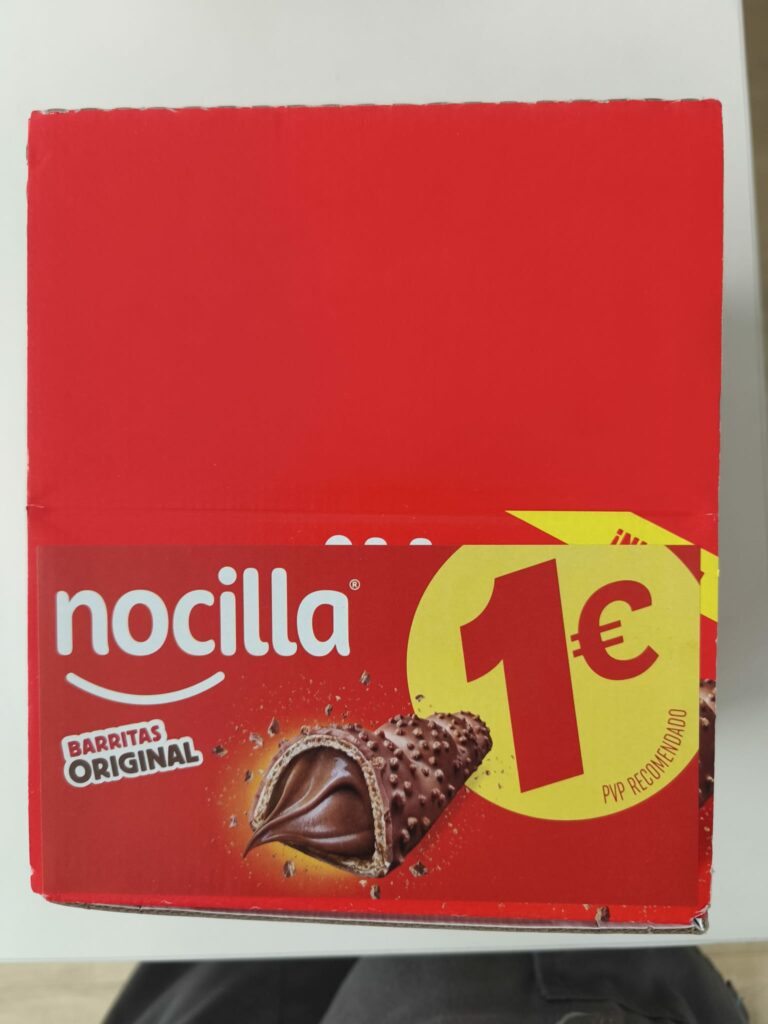 2497. NOCILLA BARRITAS ORIGINAL PVP 1€