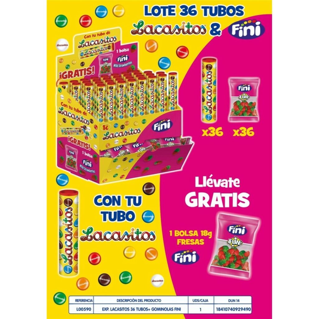 2672. LOTE LACASITOS + FRESAS FINI