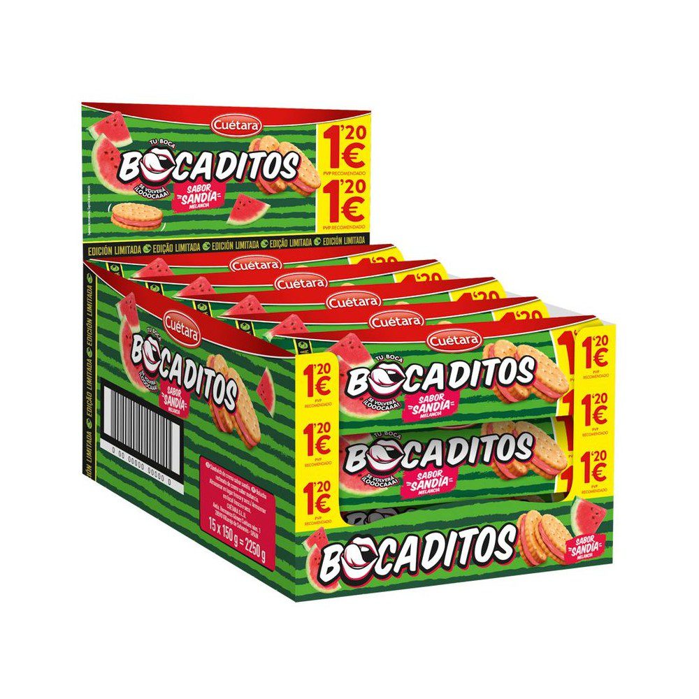 2638. BOCADITOS SANDIA PVP 1,20€