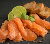 1980. RECORTES SALMON AHUMADO